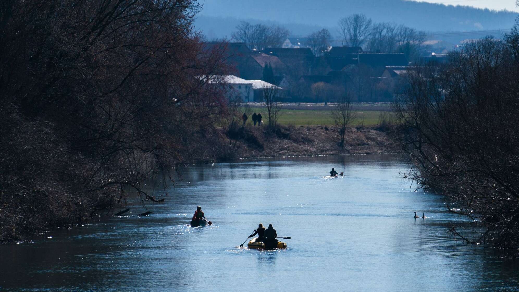 Ausflug auf dem Main
