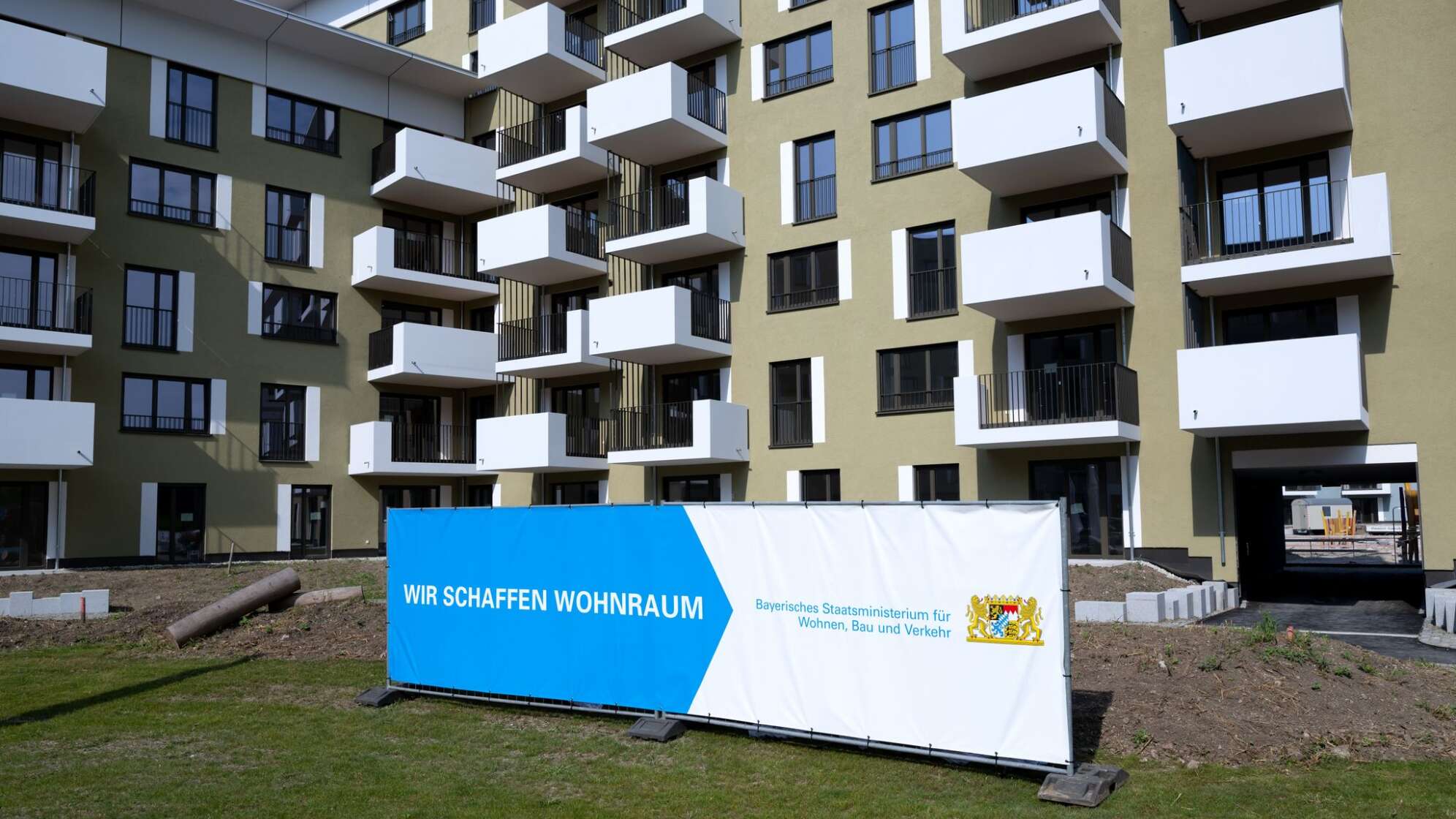 Eröffnung der „Beamtencity“