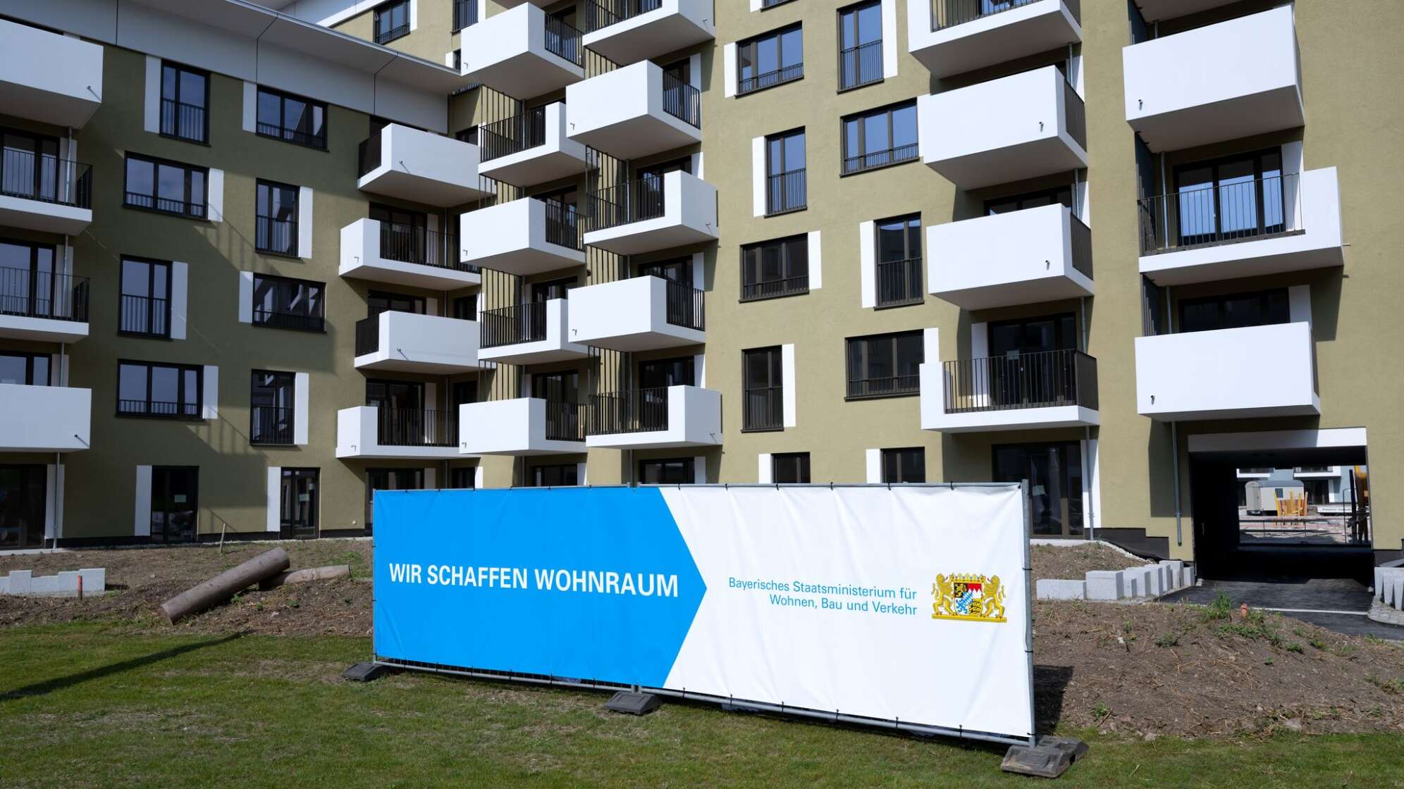 Eröffnung der „Beamtencity“