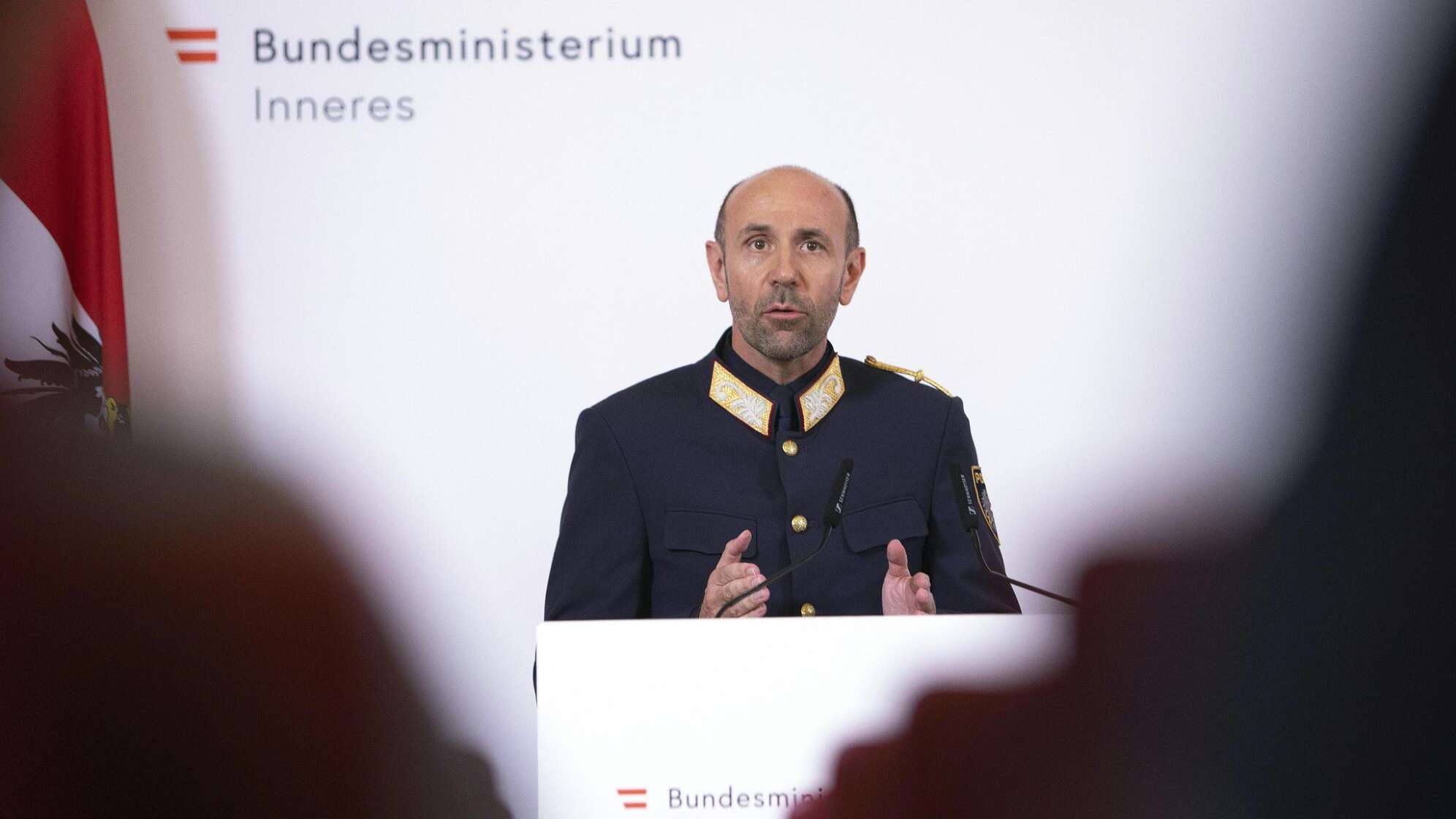 Österreichs oberster Sicherheitsbeamter, Franz Ruf