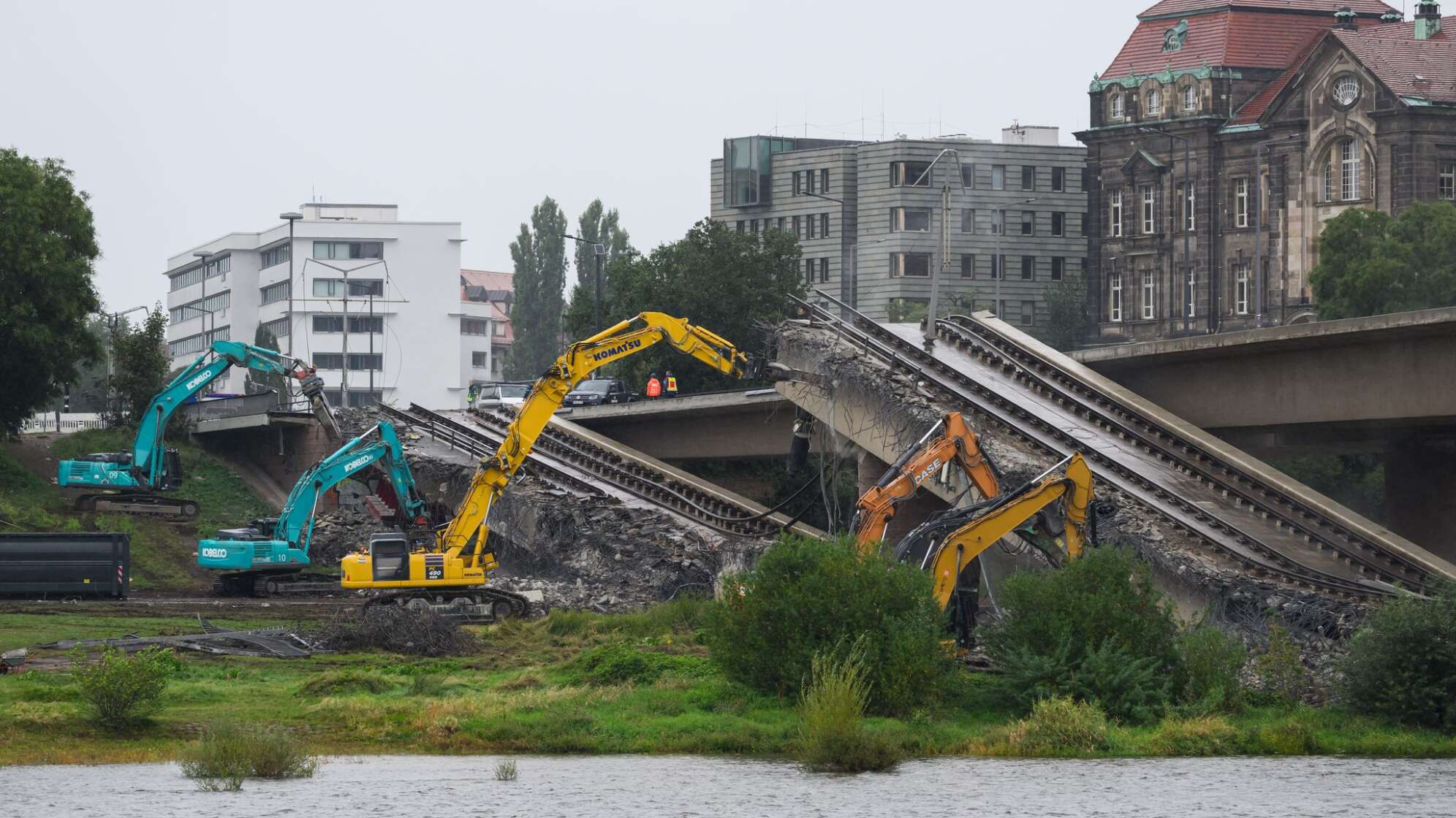 Brückeneinsturz in Dresden