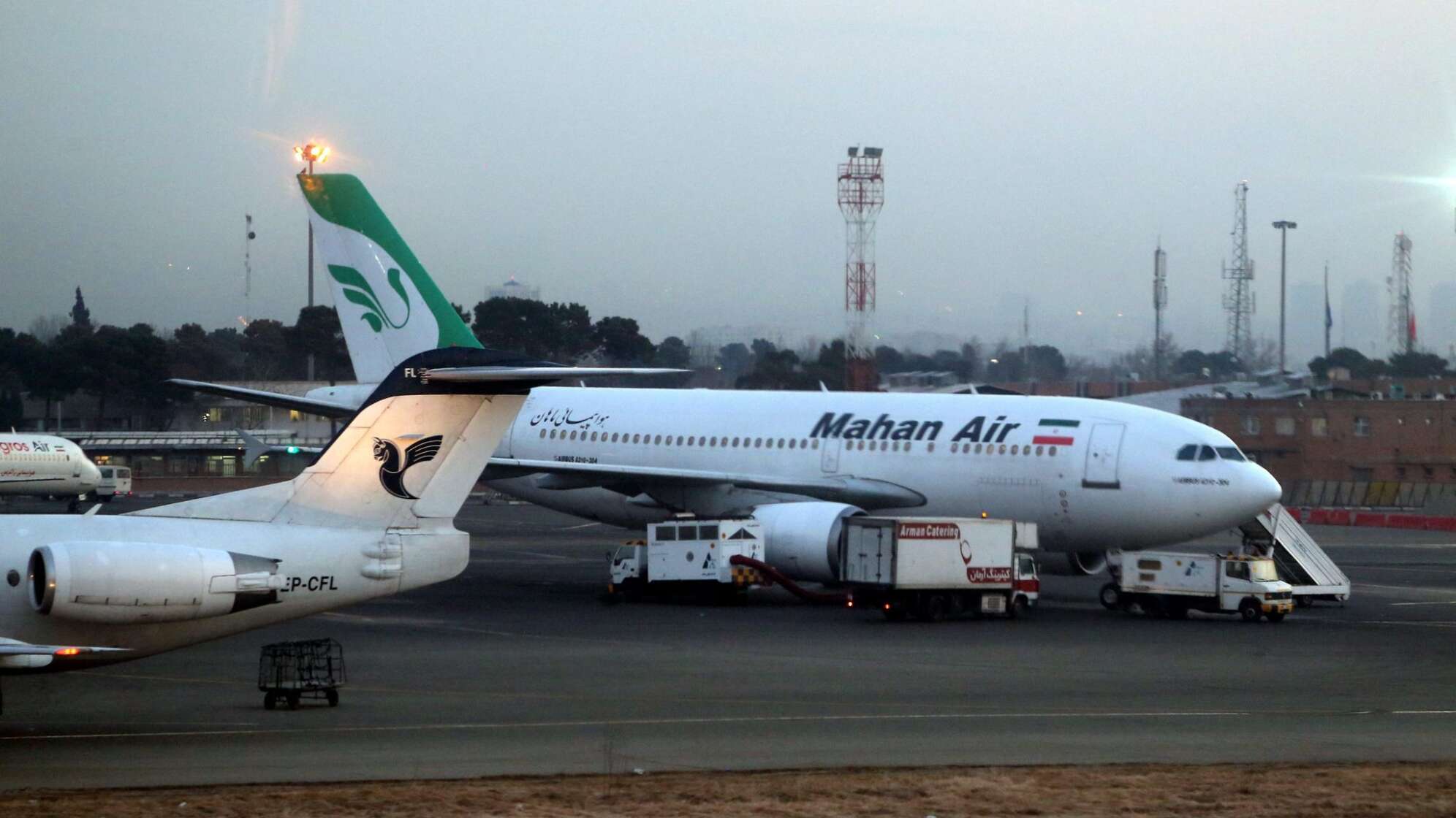 Flugzeug der iranischen Fluggesellschaft Mahan Air
