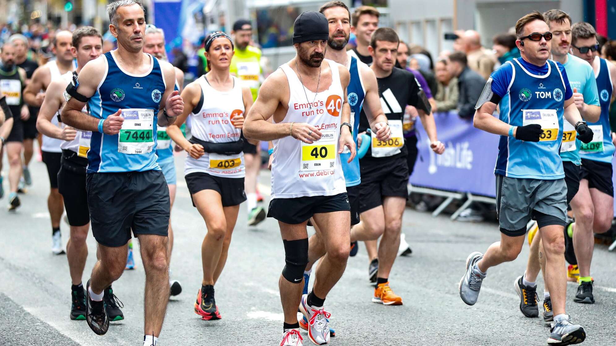 Colin Farrell läuft Marathon in Dublin
