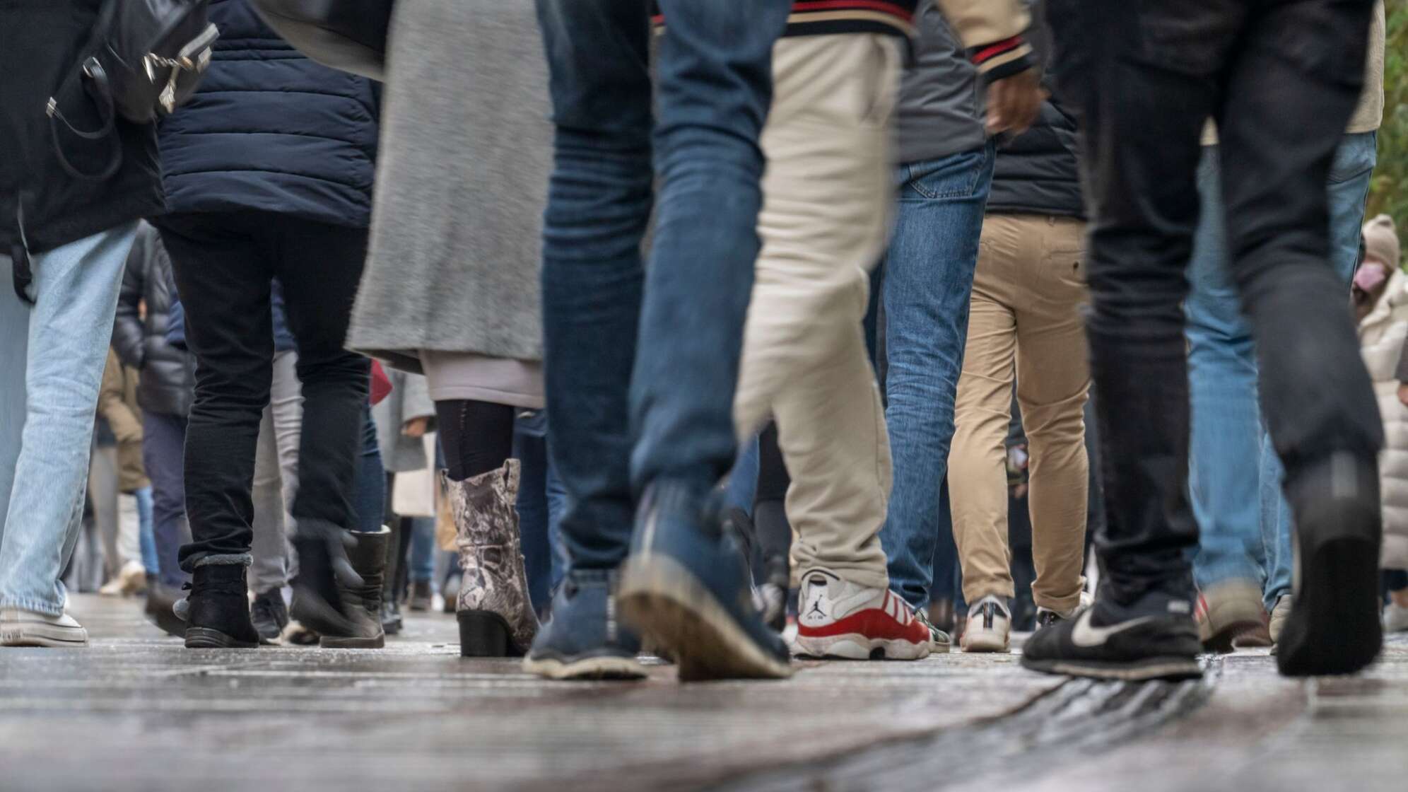 Passanten auf der Zeil