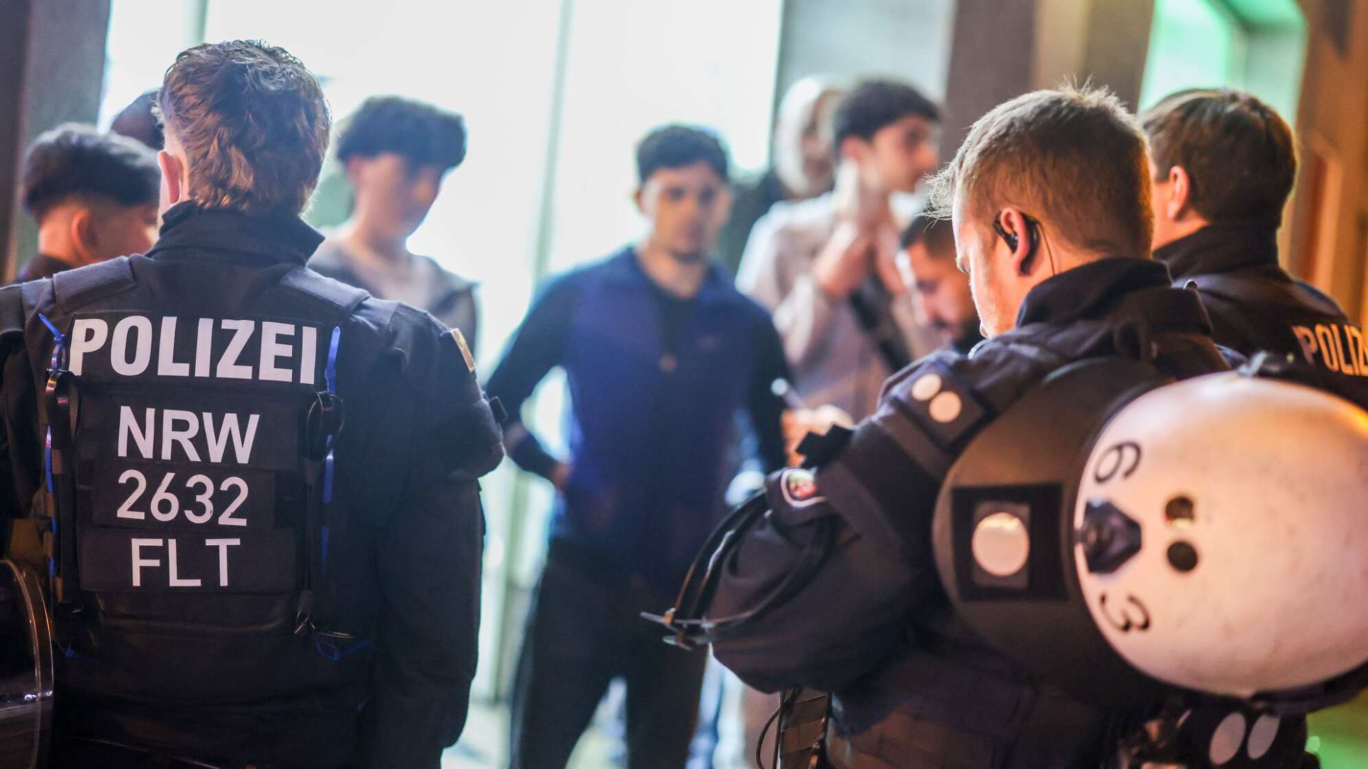 Halloween - Polizei in Duisburg