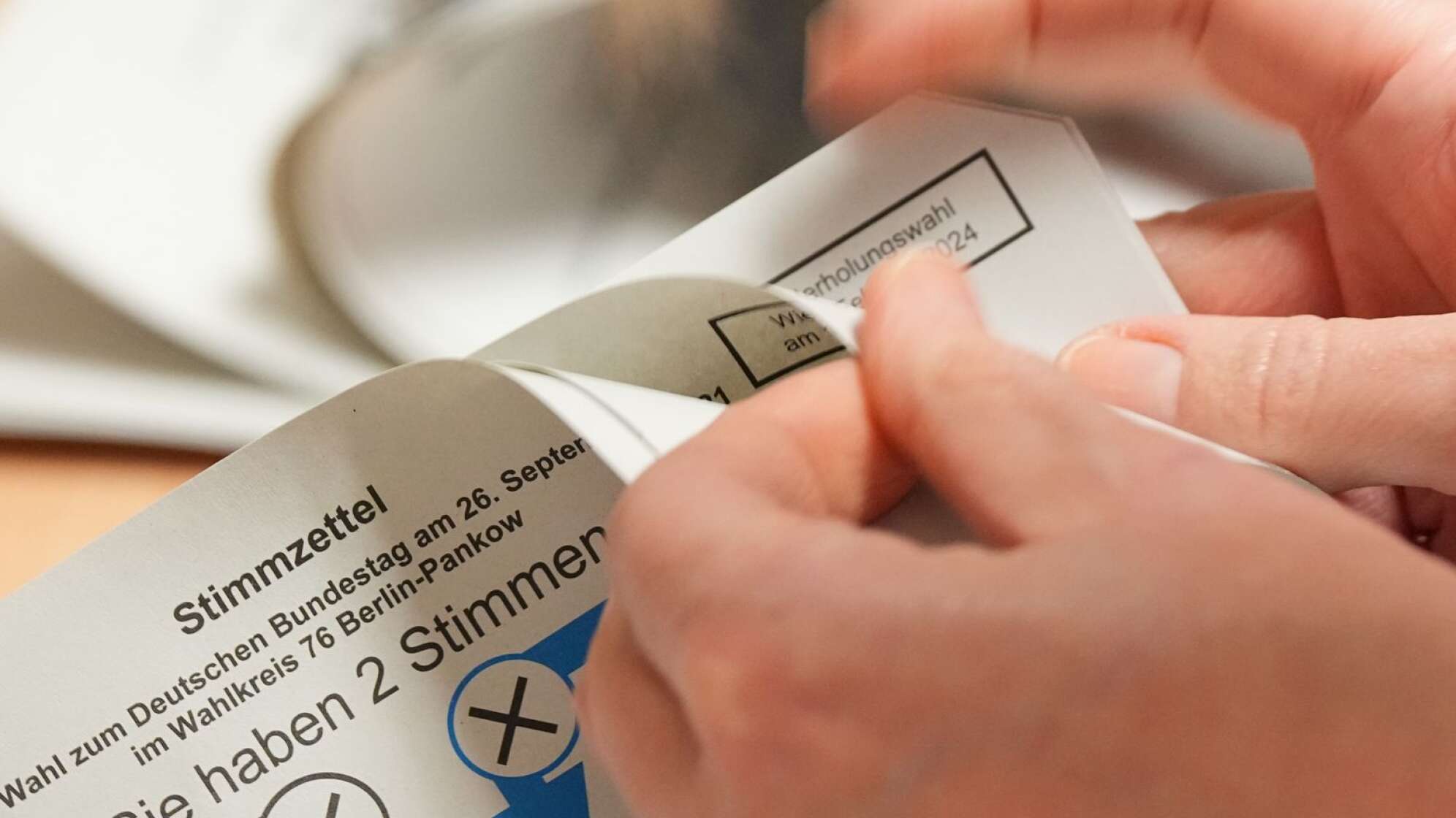 Teilwiederholung der Bundestagswahl in Berlin