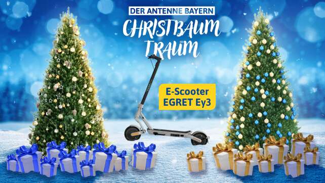 Christbaum-Traum: eScooter EGRET Ey3!