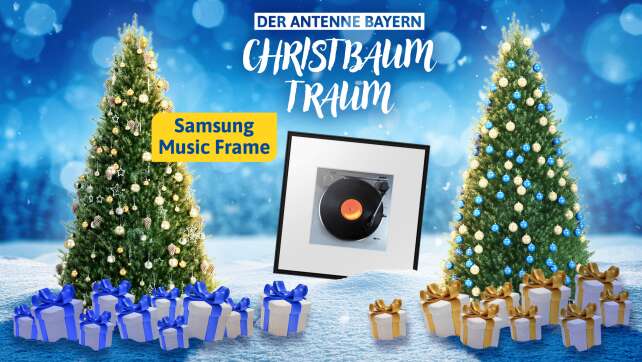 Christbaum-Traum: Samsung Music Frame