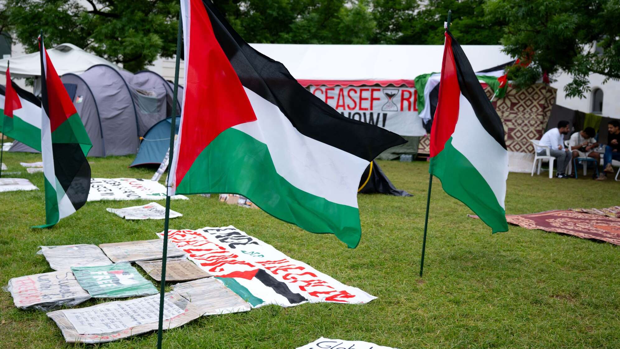 Pro-Palästina-Protestcamp - München