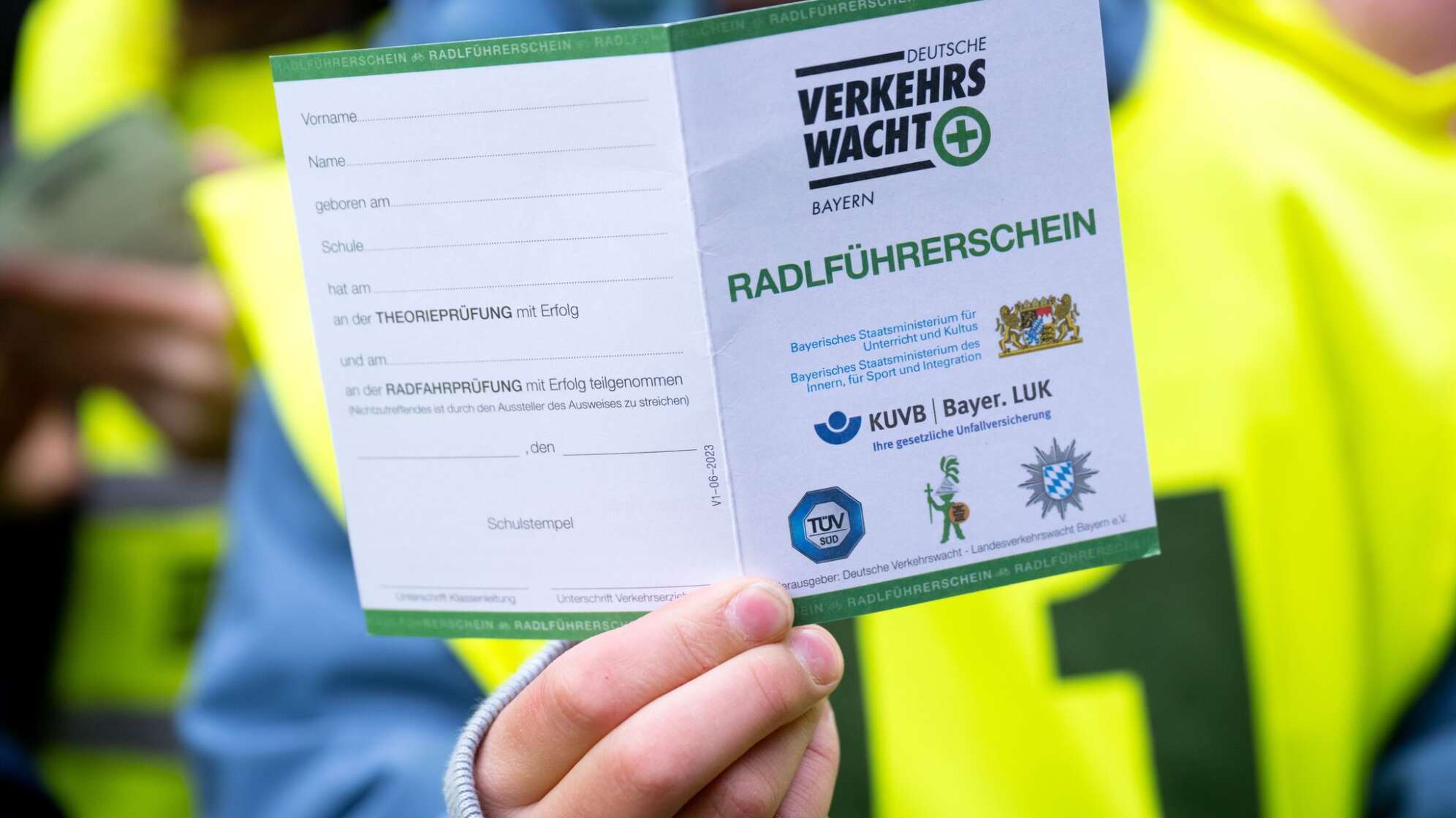 Radführerschein für Grundschulkinder
