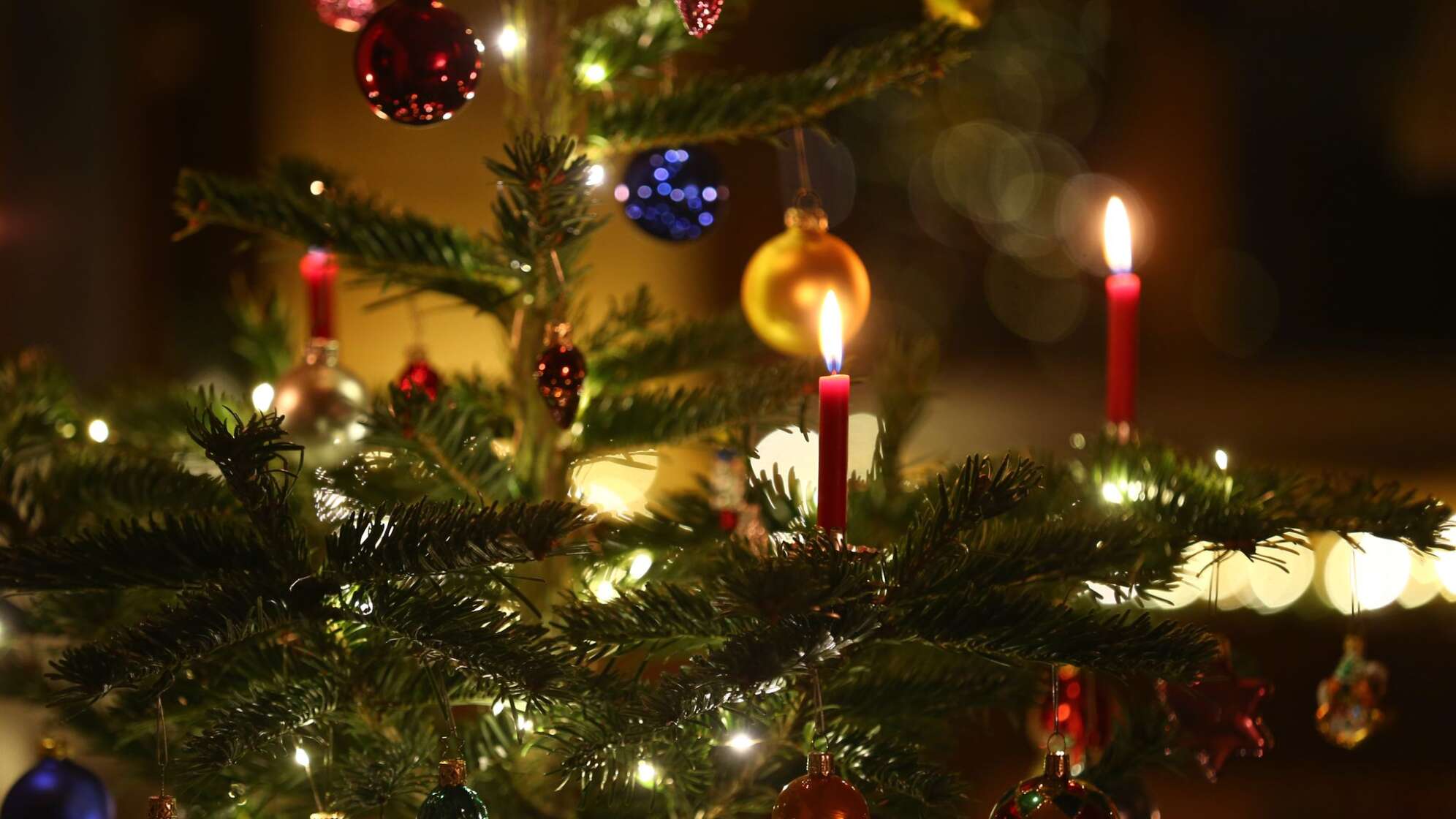 Geschmückter Weihnachtsbaum