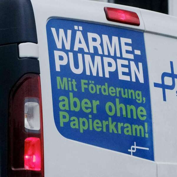 "Die Förderung ist richtig gut": Wer eine Wärmepumpe will, greift besser zu